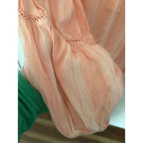 Ariat Womens Sz XL Society Top Peasant Boho Tassel Scoop Neck Tunic - Picture 4 of 8